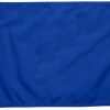 Royal blue driving range flag