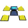 Plastic Golf Ball Pyramid Stacker that builds 4 sizes