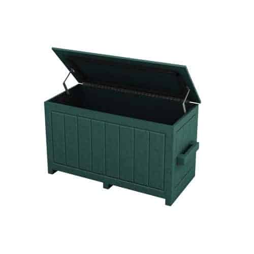Small Green Divot Mix Storage Box with Open Top