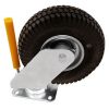 Golf Ball Picker Spare Part - Heavy Duty Picker Wheel Complete with Castor and Deflector Peg