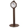 Brown Starter Clock on post for Golf Course