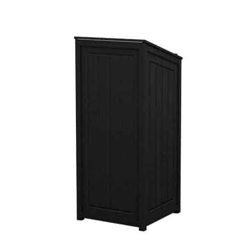 Small Black Starter Podium for Golf Course